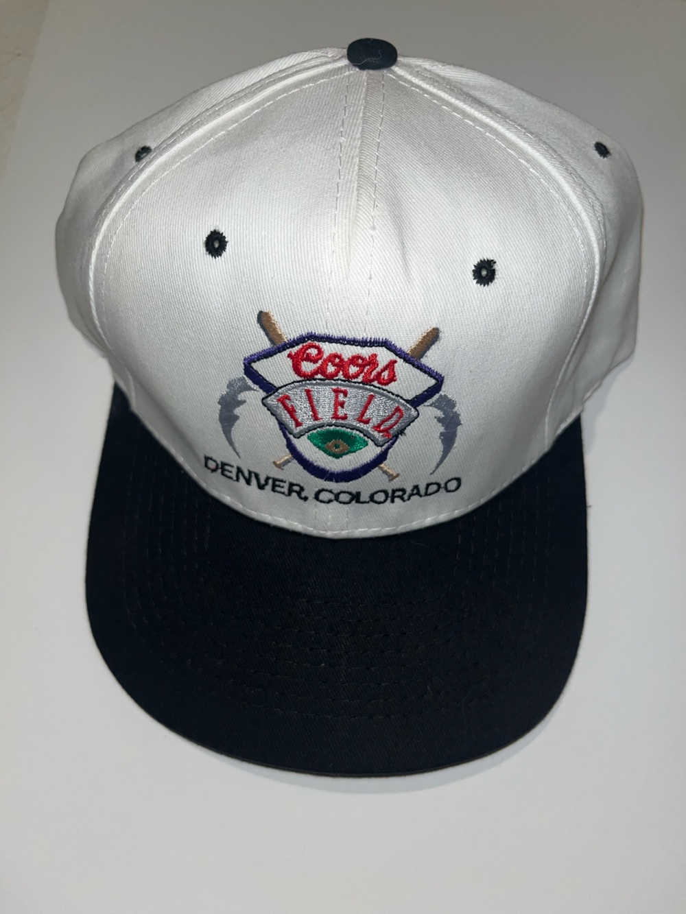 Vintage Coors Field Denver Colorado MLB Colarado Rockies Snapback Hat